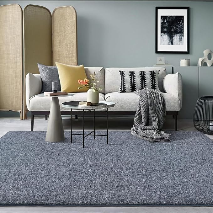 5x7 Area Rugs for Living Room Non Slip Dorm Bedroom Rug, Minimalist Washable - Image 8