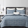 DURLENGEN Quilt Set King Size 3Pcs, Soft Microfiber Lightweight Bedspread by DURLENGEN