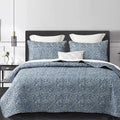 DURLENGEN Quilt Set Queen Size 3Pcs, Soft Microfiber Lightweight Bedspread by DURLENGEN