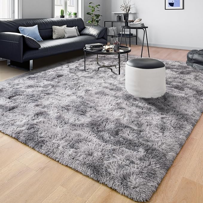 Soft Fluffy Rugs for Bedroom, 4x6 Area Rug for Living Room, Modern Shaggy Room - Image 8