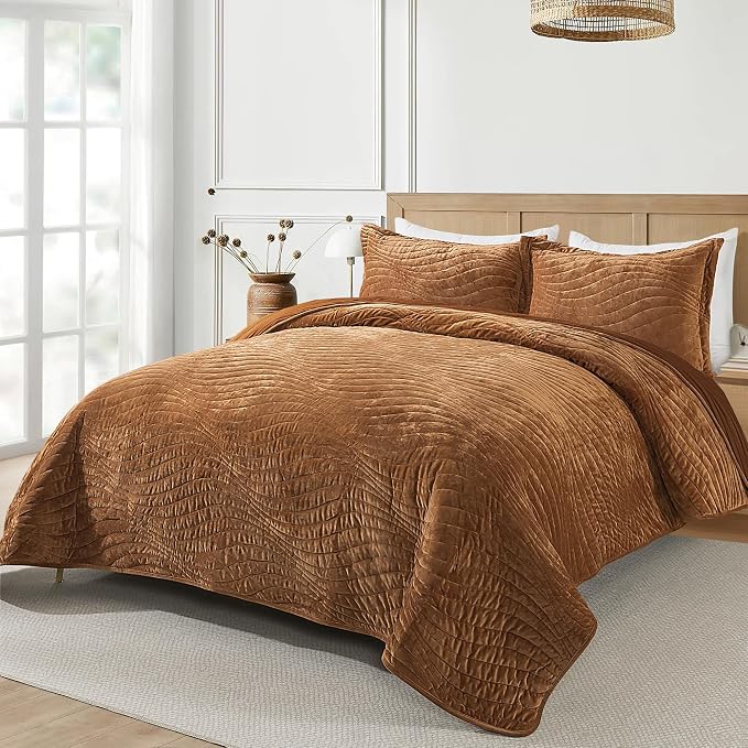 HoneiLife Velvet Quilts Queen Size - Image 2