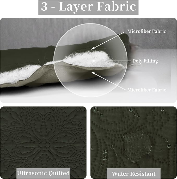 Easy-Going Reversible Quilt Set Twin, Bedspread - Image 5