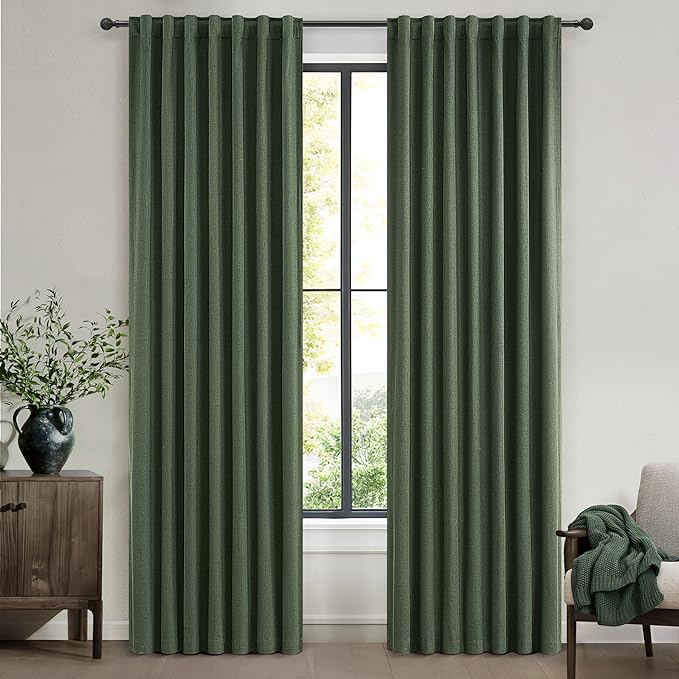 QJmydeco Privacy Curtains for Room Divider, Luxury Curtains for Living/Bedroom - Image 8