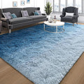 Fluffy Large Rugs for Living Room, 8x10 Area Rugs for Bedroom, Modern Shag by Tepook