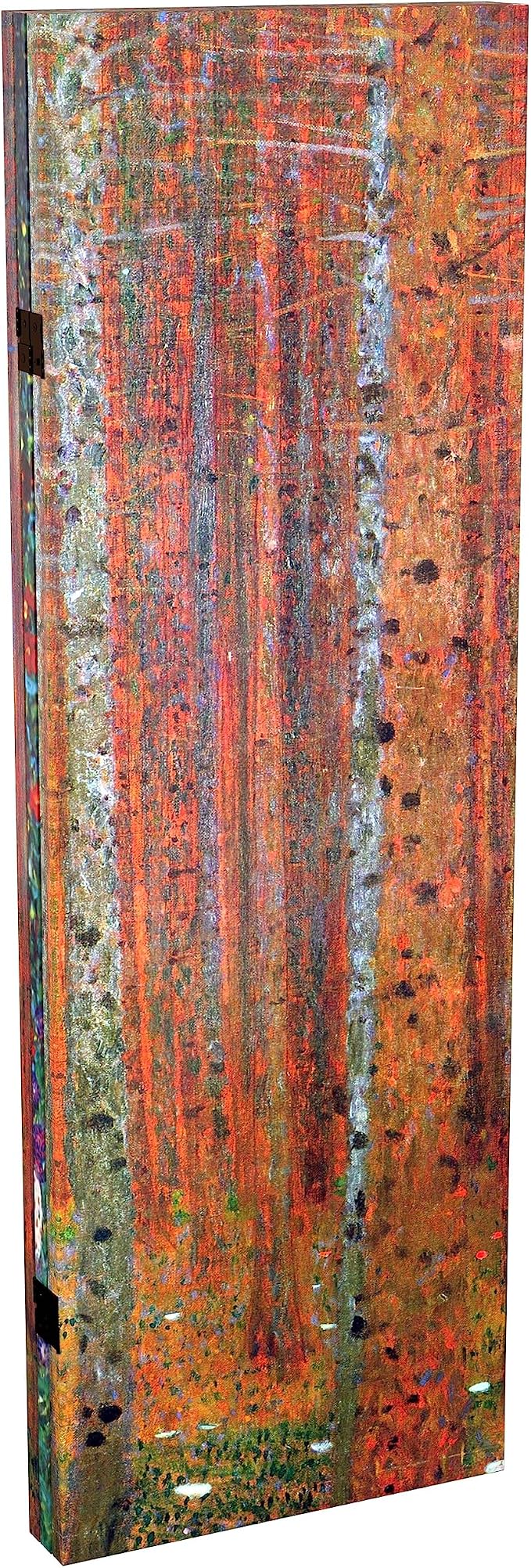 Red Lantern Double Sided Works of Klimt Room Divider - Image 8