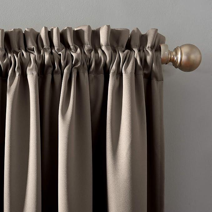 Sun Zero Oslo Theater Grade Extreme Total Blackout Rod Pocket Curtain Panel - Image 3