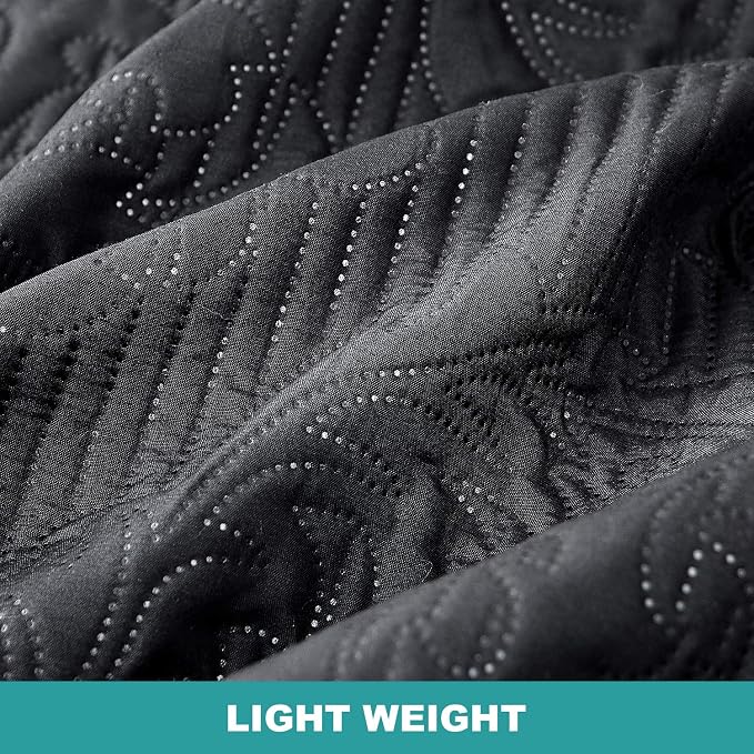 Hansleep Black Quilt King Size - Image 4