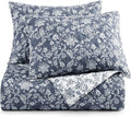 King Quilt Set-3 Pieces Soft Bedding Floral Reversible Coverlet | All Seasons by BLOOMHAVEN