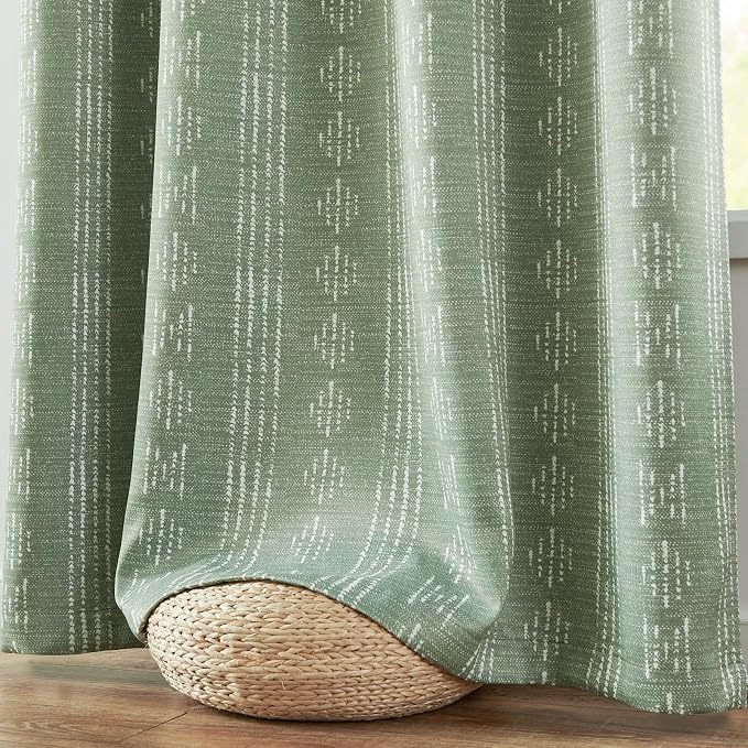 jinchan Boho Blackout Curtains 63 Inch Length - Image 7