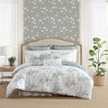 Laura Ashley - Twin Comforter Set, Cotton Floral Bedding by Unknown
