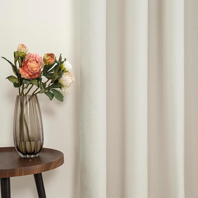 YoungsTex Linen 100% Blackout Curtains - Image 9