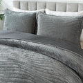 HoneiLife Velvet Quilt Sets King by HoneiLife
