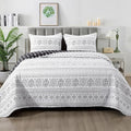 Black White Quilts Queen Size by Andency