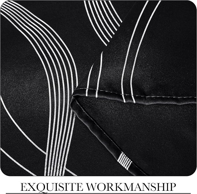 NICETOWN Black Out Curtains 54 inches Long - Image 7