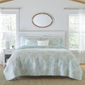 Laura Ashley - Queen Quilt Set, Reversible Cotton Bedding by Unknown