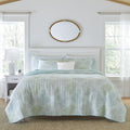 Laura Ashley - King Quilt Set, Reversible Cotton Bedding by Unknown