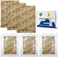 Wisesorb 84% Two-Way Humidity Control Packs for Storing 1 lb – Size 60 – 10 Pack – Seasoning Packets Moisture Control Packets Individually Wrapped, Humidifier Packs for Season Wood Humidifier Boxes