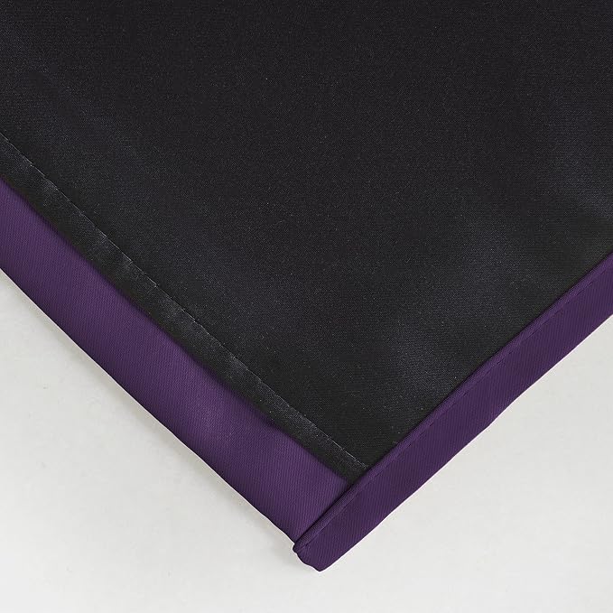 100% Blackout Curtains 40 x 84 Inch/Purple Curtains 2 Panels - Image 4