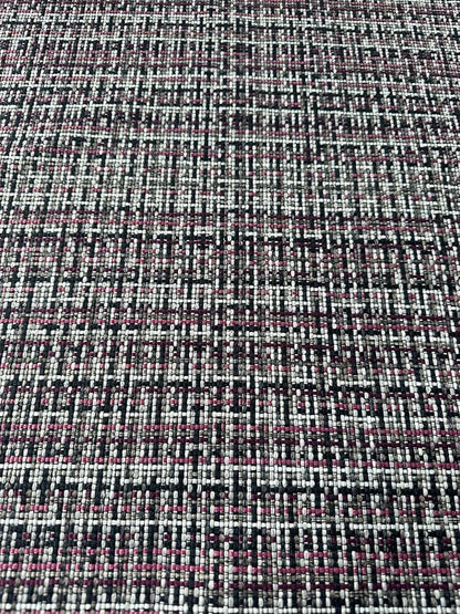 OctoRose 3 Side Zipper Upholstery Thick Linen Tweed Purple, Full Size Futon Cover Sofa DayBed Mattress Slipcover (Linen-Purple, Full Size)