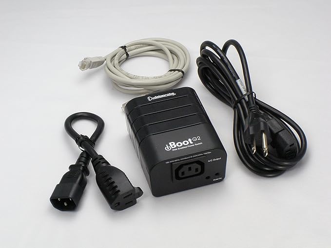 Dataprobe iBoot-G2 Basic Network Power Switch, 1 Outlet PDU, 110/220 VAC Operation, Remote Power Switch, Sophisticated Automation and Remote Rebooting, Smart Power Switch