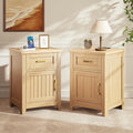 Decofy Farmhouse Nightstand by Decofy
