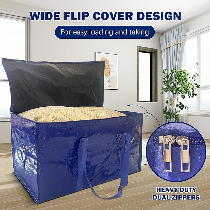 12 Pack Extra Heavy Duty Large Moving Bags - Image 3