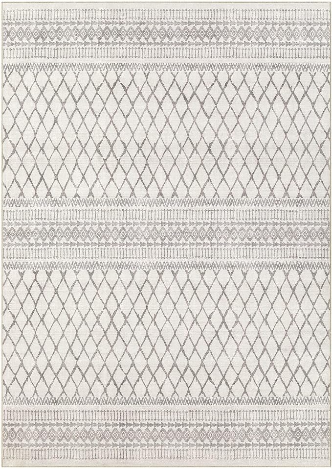 cotiled 6x9 Area Rugs for Living Room: Boho Washable Rug for Dining Room | - Image 9