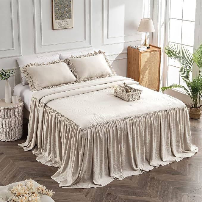 Bonlino Home Bedding Bedspread Set Quilt by Bonlino