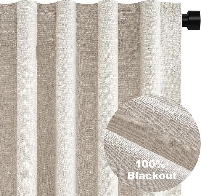 54 Inch Long Blackout Tiers Curtains - Image 7