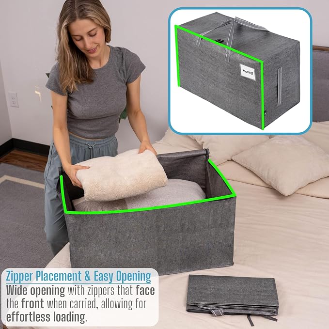 VENO 6 Pack Extra Large Heavy Duty Moving Bags - Image 2