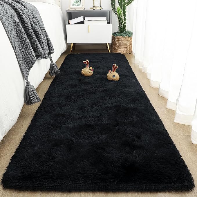 Soft Runner Rugs for Bedroom 2x6 ft by Tepook