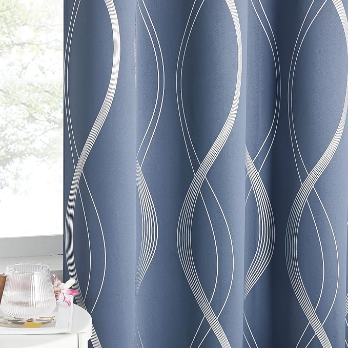 NICETOWN Bedroom Curtains Small Blackout Panels, Window Treatment Thermal by NICETOWN