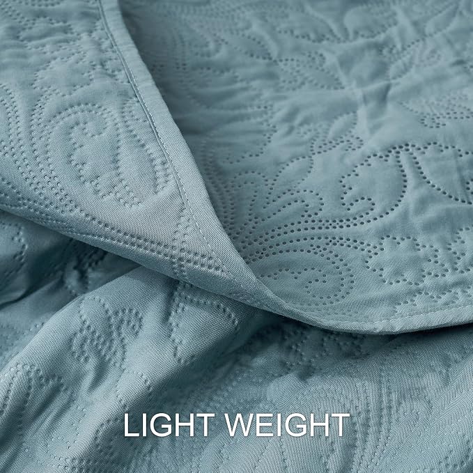 Hansleep Blue Quilt Queen Size - Image 5