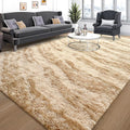 Soft Fluffy Rugs for Living Room, 5x8 Shaggy Area Rug for Bedroom, Modern Shag by Tepook