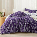 Bedsure Dark Purple California King Comforter Set by Unknown