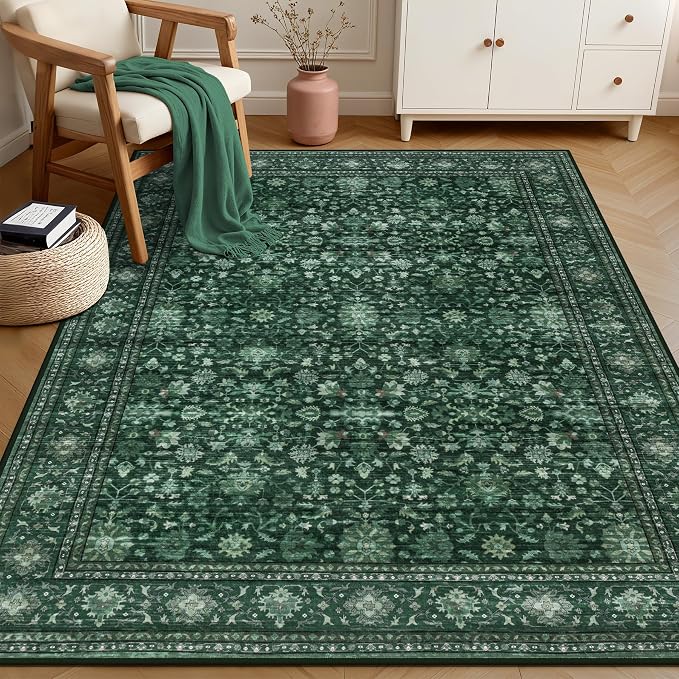 4x6 Area Rugs Living Room: Washable Rug - Image 2