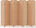 Outdoor Privacy Screen 8-Panel Folding Room Divider Space Partition | 67"H by Jostyle