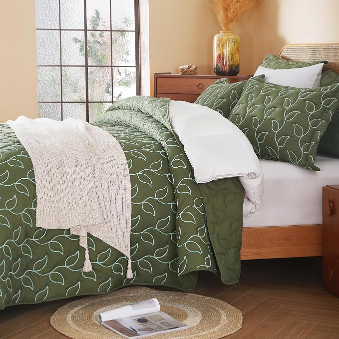 EVENHUG Quilt King Size Bedding Set - Image 4