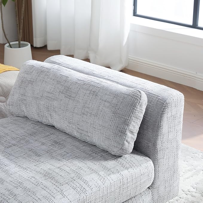 KEIKI 83.1" Upholstered End of Bed Bench - Image 6