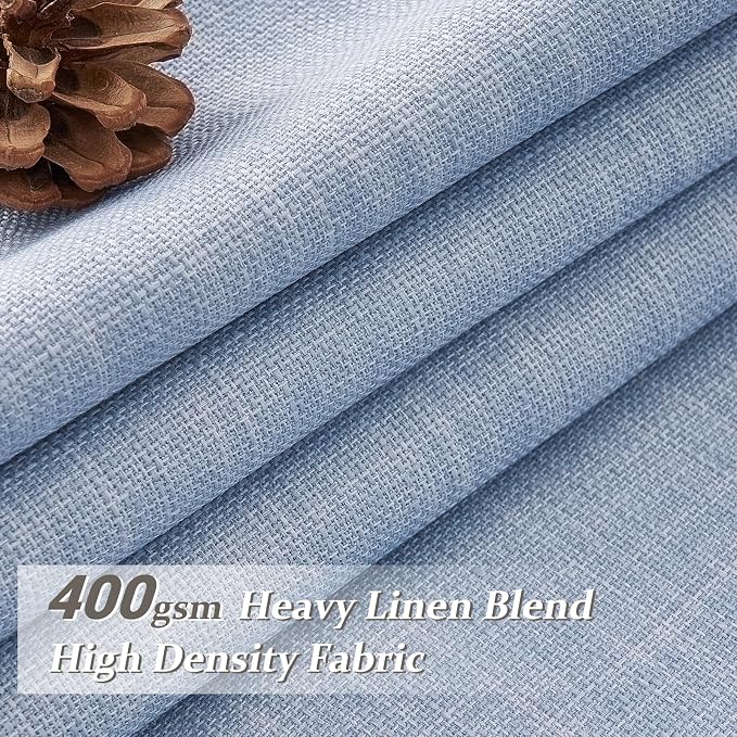 Blackout 108 Inch High Ceiling Curtains 2 Panels Set - Image 2