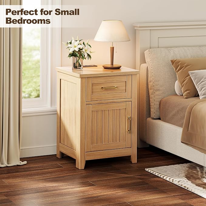 Decofy Farmhouse Nightstand - Image 4