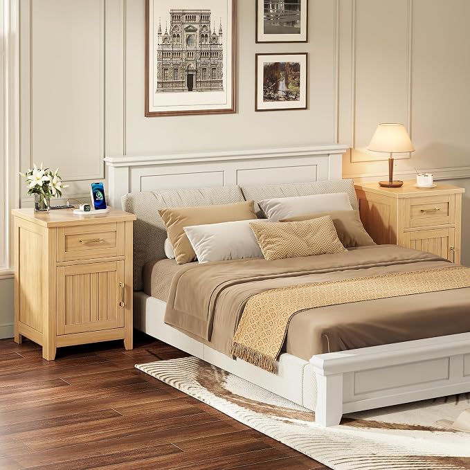 Decofy Farmhouse Nightstand - Image 7