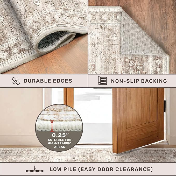 Boho Bathroom Rugs - Image 5