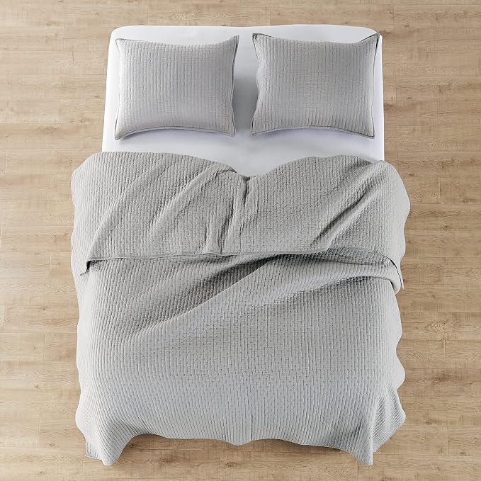 Levtex Home Cross Stitch Reversible Full Bedspread Set - Image 7