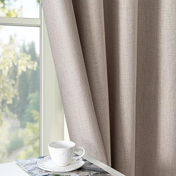 100% Blackout Curtains for Bedroom Room, Custom Curtains Blackout Thermal - Image 5