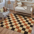 Soft Shag Rug 4x6 for Kids Room High Pile Non-Slip Fluffy Carpet | Machine by PureCozy