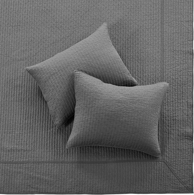 Levtex Home Cross Stitch Reversible Queen Bedspread Set - Image 8