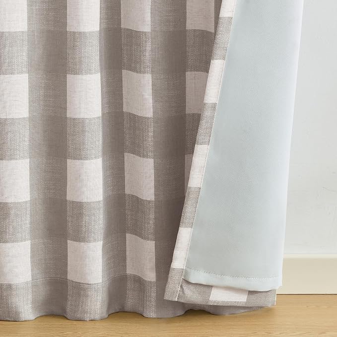 Grainger Rod Pocket Back Tab Window Curtain Panel - Image 4