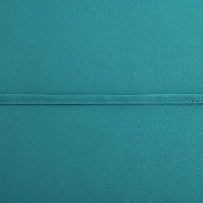 KOUFALL Teal Curtains 96 Inches Long - Image 5