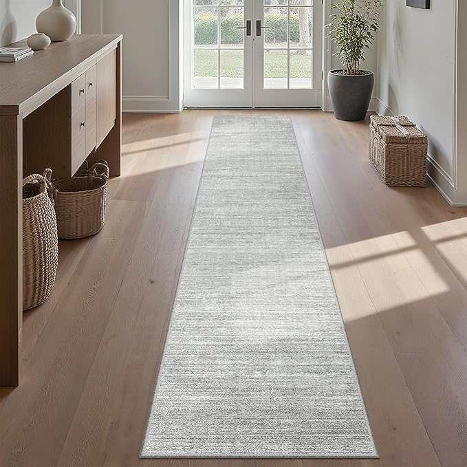 2x12 Runner Rug Non Slip, Washable Rug Runners by Valenrug